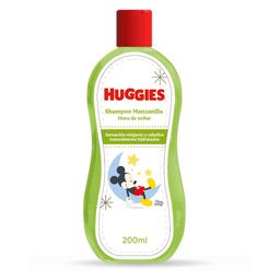 Shampoo Huggies Hora de Soñar Manzanilla x 200 ml