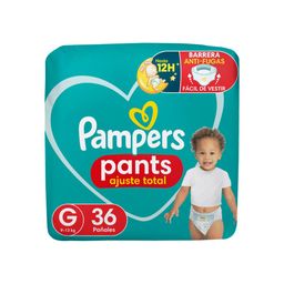 Pañales Pampers Pants Ajuste Total