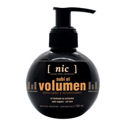 Texturizador y Voluminizador Capilar Nic Subí el Volumen x 150 ml