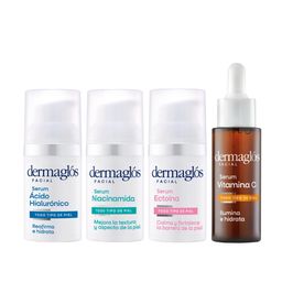 Kit Facial Dermaglós Sérums Completo