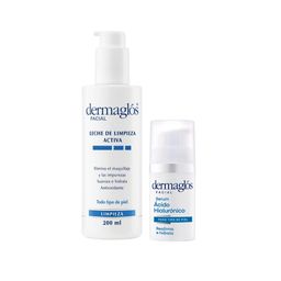 Piel Perfecta Dermaglós: Limpieza + Sérum Hialurónico