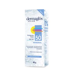 Protector Solar Dermaglós Fps 50 Mineral x 90 g