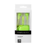 auriculares-simplicity-con-estuche-verde-liso