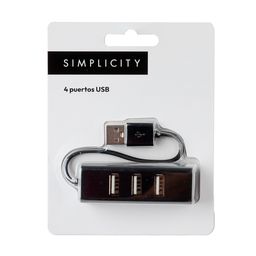 Hub USB 4 Puertos Simplicity