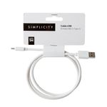 cable-usb-type-c-simplicity-blanco-1m-2a
