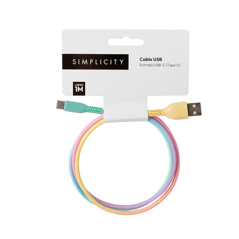 cable-usb-type-c-simplicity-rainbow-1m