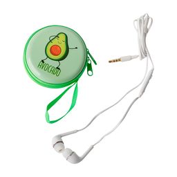Auriculares Simplicity con Estuche Print Palta