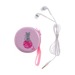 Auriculares Simplicity con Estuche Print Unicornio