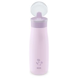 Vaso Nuk Mini-Me Sip +12M Flores Color Lila x 300 ml