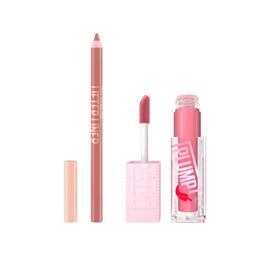 Combo Maybelline Lifter: Delineador + Brillo Labial Plump