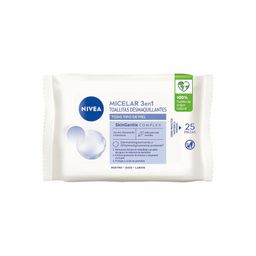 Toallitas Desmaquillantes Nivea MicellAir Todo Tipo de Piel x 25 un