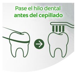Hilo Dental Colgate Total Flúor y Menta x 25 M