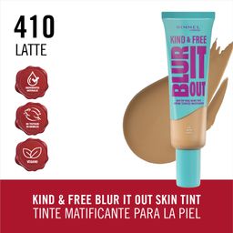 Base Rimmel Kind & Free Matte 410 Latte x 30 ml