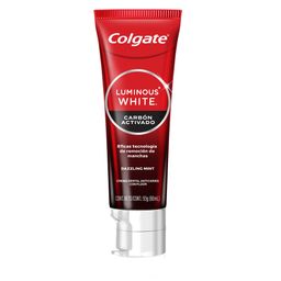 Pasta Dental Colgate Luminous White Carbón Activado x 90 g
