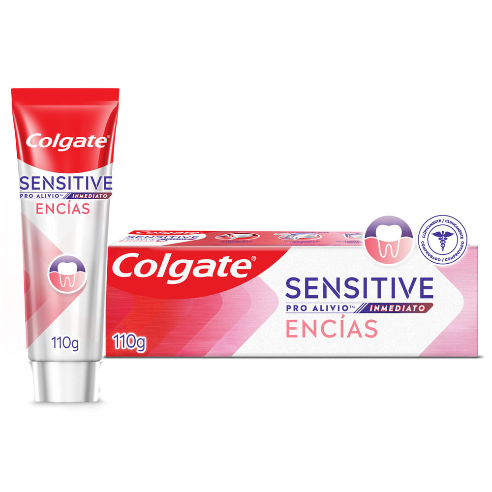 Pasta Dental Colgate Sensitive Pro Alivio Inmediato Encias x 110 g ...