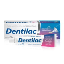Adhesivo Dental Dentilac sin Sabor Pomo x 40 g
