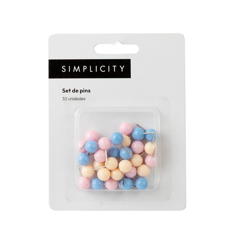 set-de-pins-simplicity-x-30-un