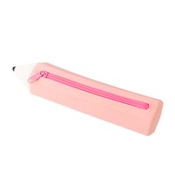 Cartuchera Lapiz Silicona Rosa Simplicity Stationery Ola12