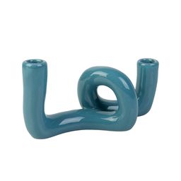 Candelabro Doble Celeste Colorfull Simplicity