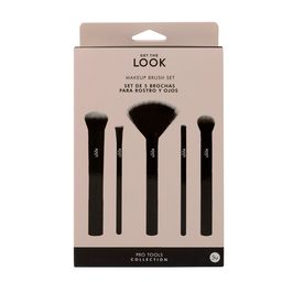 Set De Brochas De Rostro Y Ojos Get the Look Pro Tools