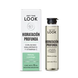 Ampolla Tratamiento Capilar Get The Look Hidratación Profunda Ácido Hialurónico y Vitamina C x 15 ml