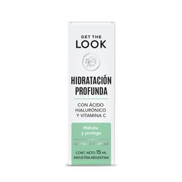 Ampolla Tratamiento Capilar Get The Look Hidratación Profunda Ácido Hialurónico y Vitamina C x 15 ml