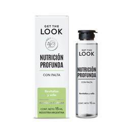 Ampolla Tratamiento Capilar Get The Look Nutrición Profunda Palta x 15 ml