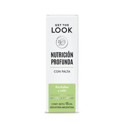 Ampolla Tratamiento Capilar Get The Look Nutrición Profunda Palta x 15 ml