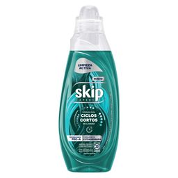 Jabón Líquido Concentrado Skip para Ciclo Corto Limpieza Activa Botella x 800 ml