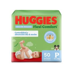 Pañales Huggies Flexi Comfort Disney Talle P x 50 un