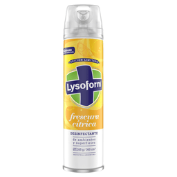 Desinfectante Lysoform Aerosol Frescura Citrica x 360 ml