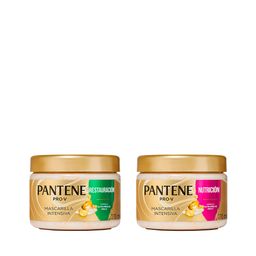 Combo Pantene Mascarilla Intensiva Nutrición + Mascarilla Intensiva Restauración