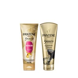 Combo Pantene 3 MM Acondicionador Nutrición + Acondicionador Hidratación