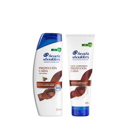 Combo Head & Shoulders Shampoo Antifall x 375 ml + Acondicionador Antifall x 300 ml
