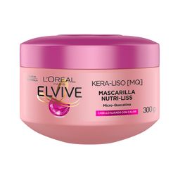 Mascarilla Elvive Kera-Liso Mq Brillo & Sedosidad x 300 g