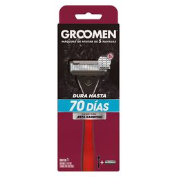 Maquina de Afeitar Groomen 500 con Mango + 1 Repuesto