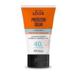 Protector Solar Facial Get The Look Tono Claro Fps 40 x 40 ml