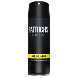 Desodorante Patrichs Gold Label x 230 ml