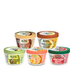 Kit Fructis Hair Food Alimenta tu Pelo x 5 Mascarillas