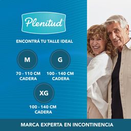 Pañal Plenitud Adulto Protect Plus G x 8 un