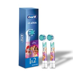 Repuesto Cepillo de Dientes Eléctrico Oral-B Princess x 2 un