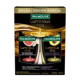 Jabón Líquido Palmolive Corporal Luminous Oils x 2 un