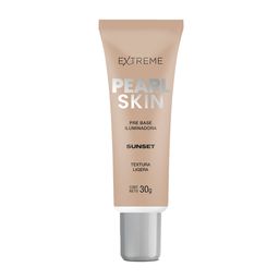 Pre Base de Maquillaje Iluminadora Extreme Pearl Skin Sunset x 30 g
