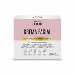 Crema Facial Get The Look Lumiglow y Vitamina E x 45 g