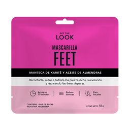 Mascarilla para Pies Get The Look x 18 g