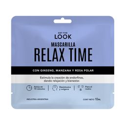 Mascarilla Facial Get The Look Relax Time x 10 ml