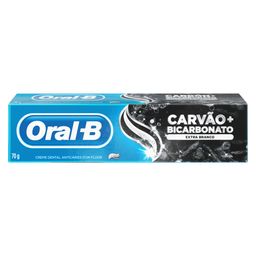 Pasta Dental Oral B Extra Blanco Carbon y Bicarbonato de Sodio x 70 g