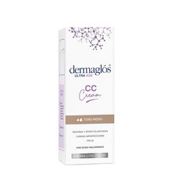 Crema Facial Dermaglós CC Cream Ultra Age Hidratante Día Fps 30 x 50 g
