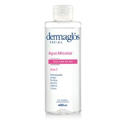 Agua Micelar Dermaglós 6 en 1 x 400 ml