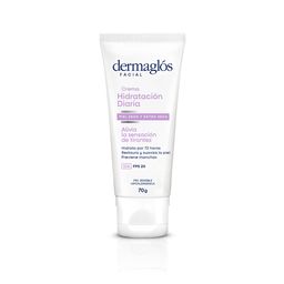 Crema Facial Dermaglós Hidratante para Pieles Secas x 70 g